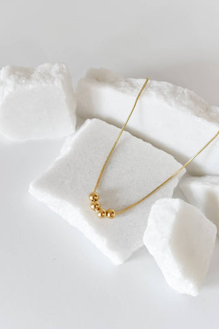 Hazel Necklace 18k plated - Olita Gifts & Goods