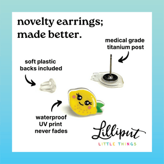 Paper Airplane Earrings // Quirky Earrings - Olita Gifts & Goods