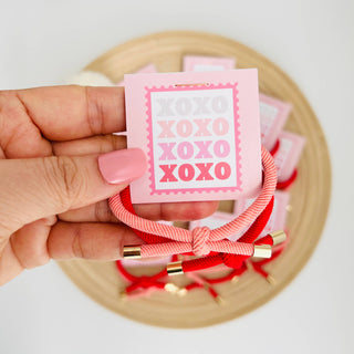 "XOXO" Hair Tie Set