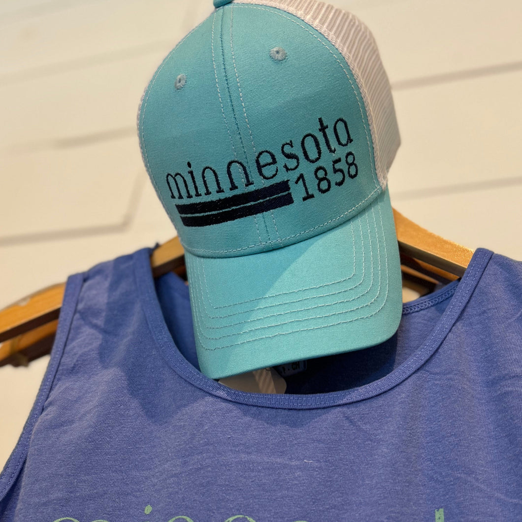 Retro Minnesota Aqua Hat