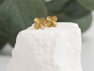 Clover Studs 18K Plated