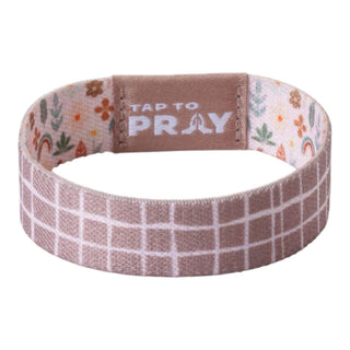 Tap To Pray® Wristband – Prairie & Plaid: Medium - Olita Gifts & Goods