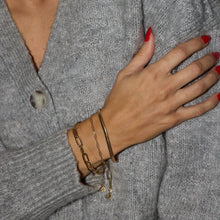 Load image into Gallery viewer, Gold Herringbone Bracelet
