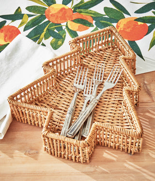 Rattan Tree Tray - Olita Gifts & Goods