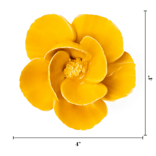 Ceramic Yellow Poppy - Olita Gifts & Goods