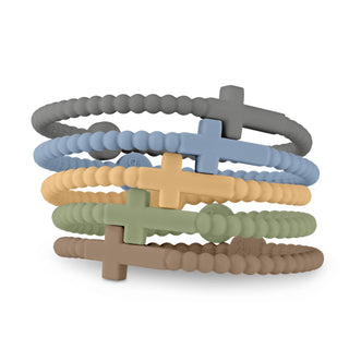 Cross Bracelets: Silicone