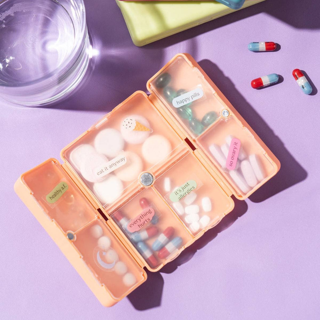 Everything's Fine Pill & Vitamin Case