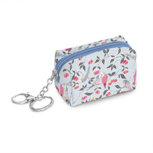 Load image into Gallery viewer, Birds in the Cherry Tree Key Chain Pouch
