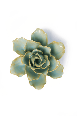 Ceramic Blue Stargazer Lily - Olita Gifts & Goods