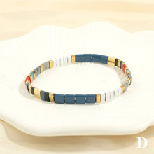 Load image into Gallery viewer, 5MM TILA Beads Beaded Elastic Bracelets - BJ: MIO55654-A
