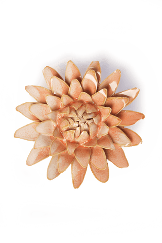 Ceramic Pink Strawflower - Olita Gifts & Goods