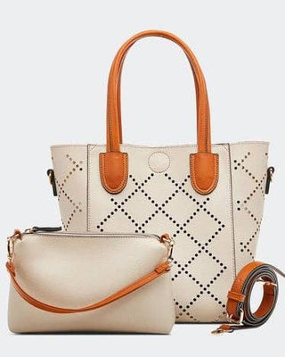 Baby Bermuda Tote Bag - Putty: Vegan - Polyurethane / Women-Owned, Cruelty-Free - Olita Gifts & Goods