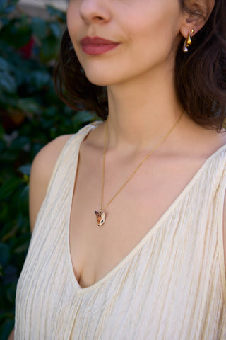 Tiny Deer Head Necklace - Olita Gifts & Goods