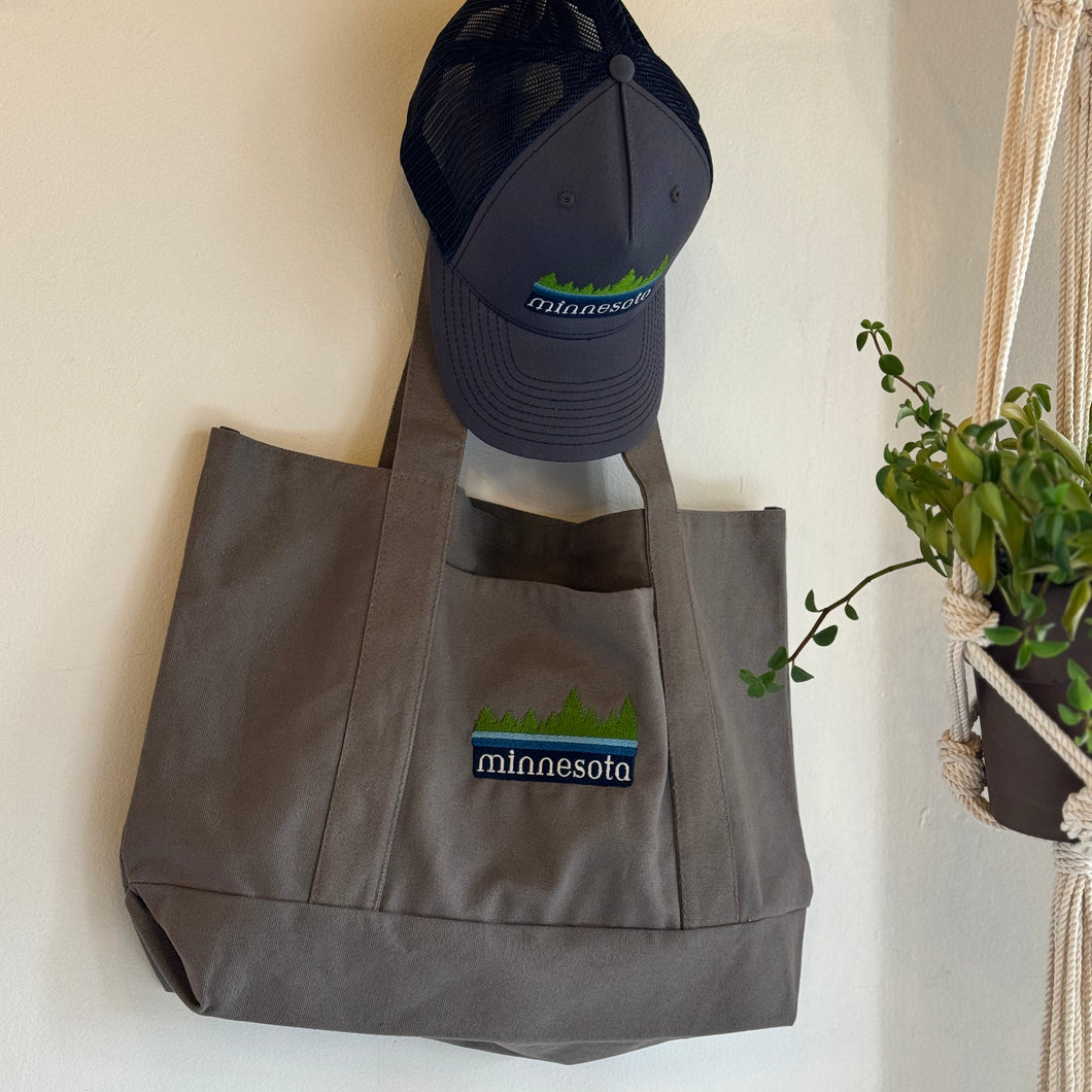 Minnesota Treeline Tote