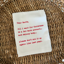 Load image into Gallery viewer, Funny HOLIDAY Tea Towels
