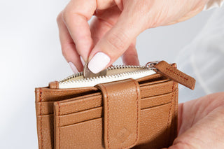 Georgie Leather Card Case - Olita Gifts & Goods