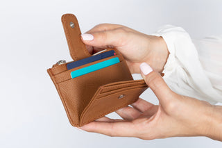 Georgie Leather Card Case - Olita Gifts & Goods