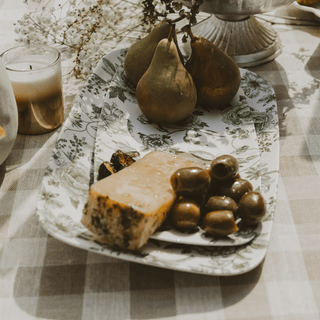 Green Delft Stacking Melamine Tray - set of 2 - Olita Gifts & Goods