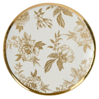 Gold Delft Trinket Dish with Lid - Olita Gifts & Goods