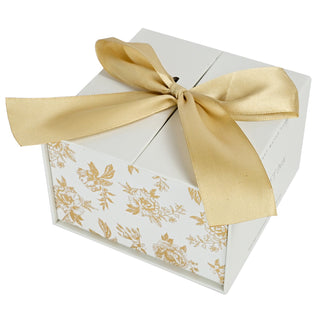 Gold Delft Trinket Dish with Lid - Olita Gifts & Goods
