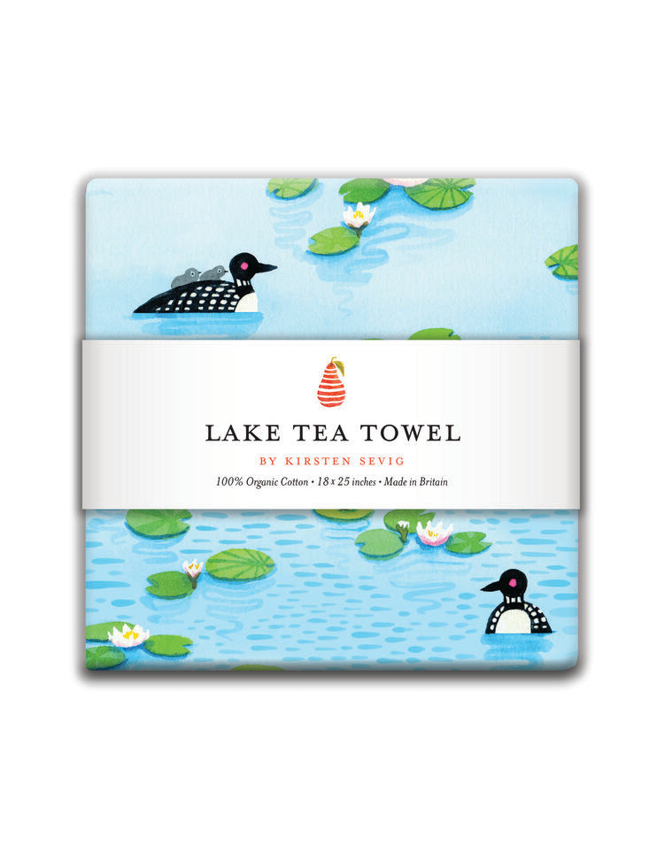 Lake Tea Towel