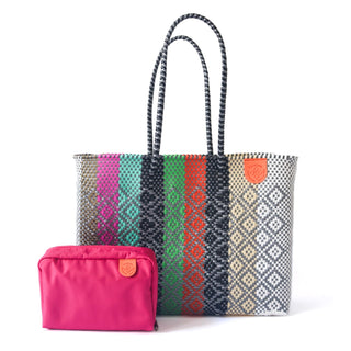 Maya Woven Super Tote