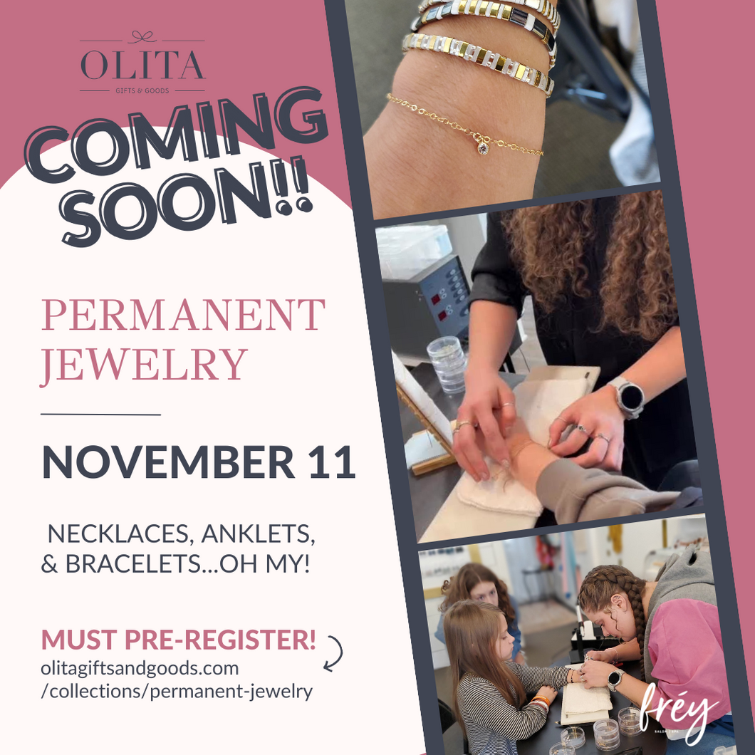 Permanent Jewelry: 11/11/23