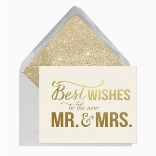 Best Wishes Wedding Card