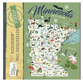 Minnesota Puzzle - Olita Gifts & Goods