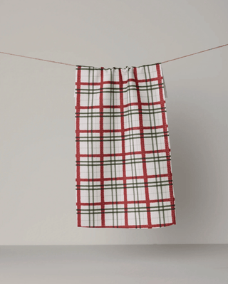 Ribbon Plaid Mini Towel - Olita Gifts & Goods