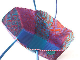 Sunset Woven Super Tote