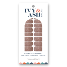 Load image into Gallery viewer, Twinkling Taupe Nail Wraps
