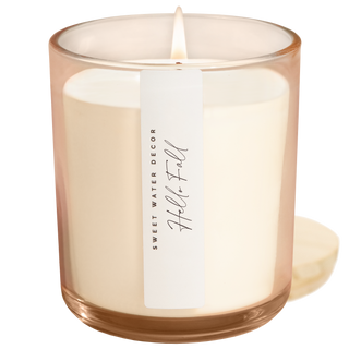 Hello Fall Candle
