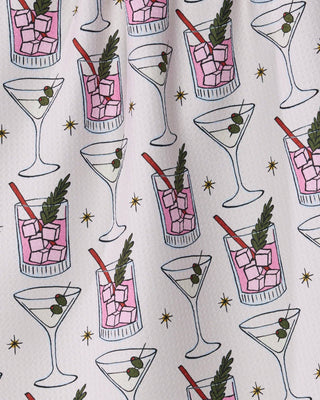 Cocktail Countdown Tea Towel - Olita Gifts & Goods