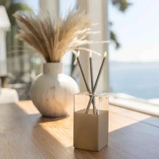 Everlasting Candles – Reusable Steel Oil Candles: Black