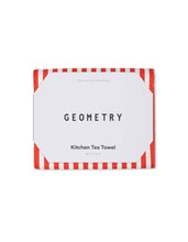 Load image into Gallery viewer, Summer Stripe Red Tea Towel
