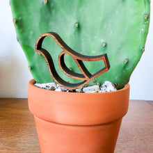 Load image into Gallery viewer, Retro Bird Plant Stake
