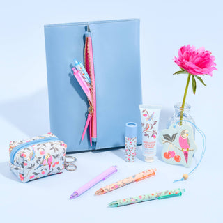 Birds in the Cherry Tree Key Chain Pouch - Olita Gifts & Goods