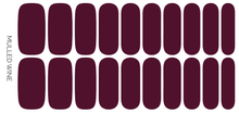 Load image into Gallery viewer, Mulled Wine | Deep Burgundy Red Pearl Finish Nail Wraps
