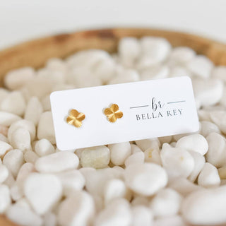 Clover Studs 18K Plated