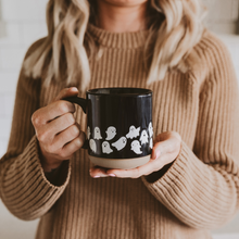 Load image into Gallery viewer, Ghost Pattern Stoneware Mug

