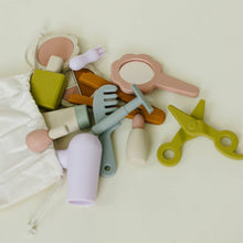 Load image into Gallery viewer, Silicone Hair and Makeup Play Set
