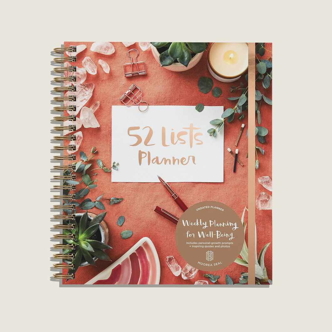 52 Lists Undated Planner
