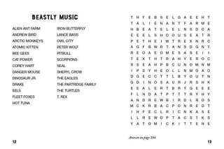 Sip & Solve Mini Word Search Puzzles