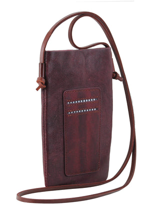 Leather Crossbody Bag | Ready to Go Mini Crossbody: Tan