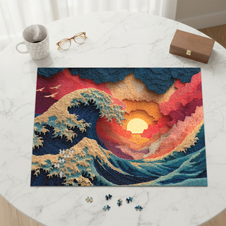 Great Wave Puzzle