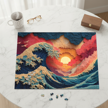 Load image into Gallery viewer, Great Wave Puzzle
