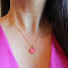 Load image into Gallery viewer, Colorful Cross Necklace
