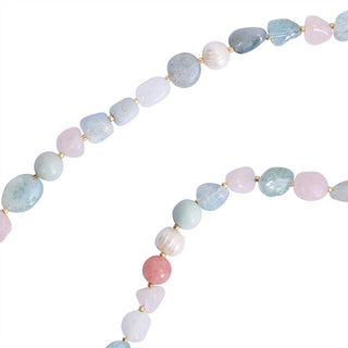 Aqua Rose Serenity Necklace - Olita Gifts & Goods