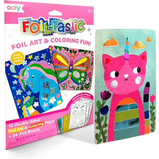 Foil-tastic: Foil Art & Coloring Fun - Whimsical World